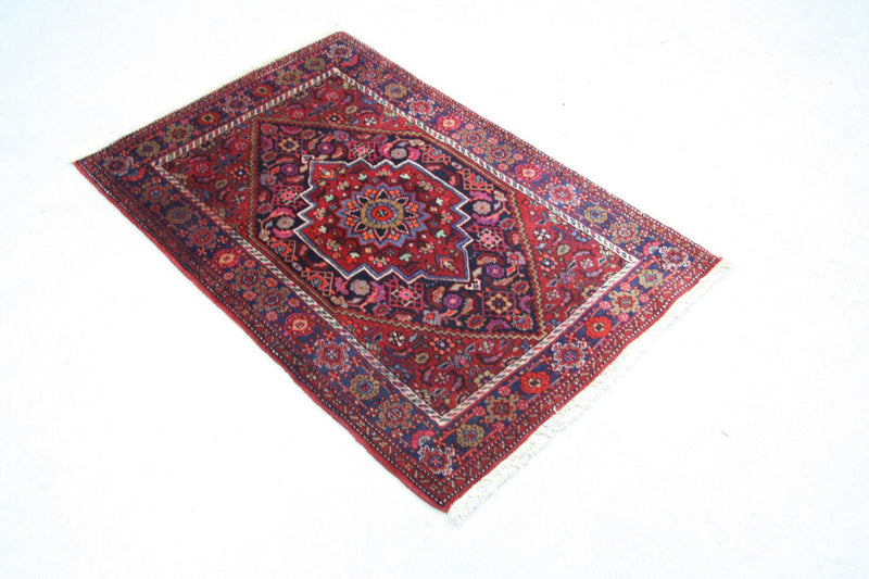 Tapis persan - Nomadic - 116 x 77 cm - marron