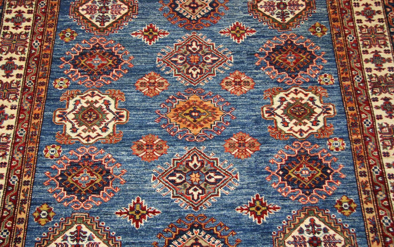 Tapis Ziegler carré  - 155 x 149 cm - bleu