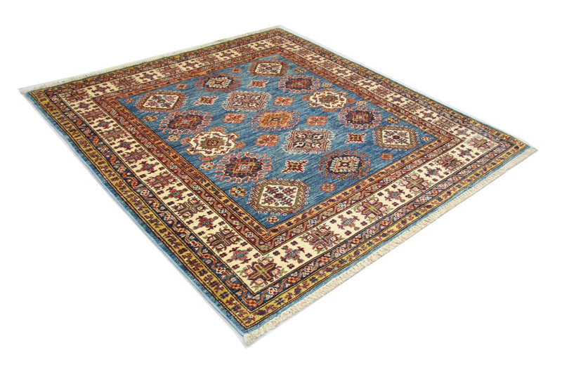 Tapis Ziegler carré  - 155 x 149 cm - bleu