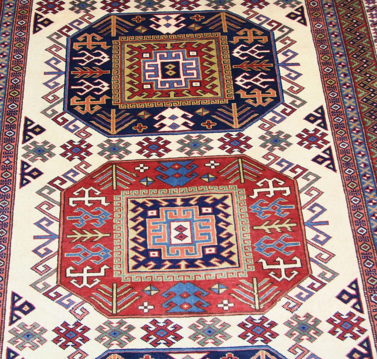 Tapis Ziegler - Kazak - 182 x 125 cm - beige