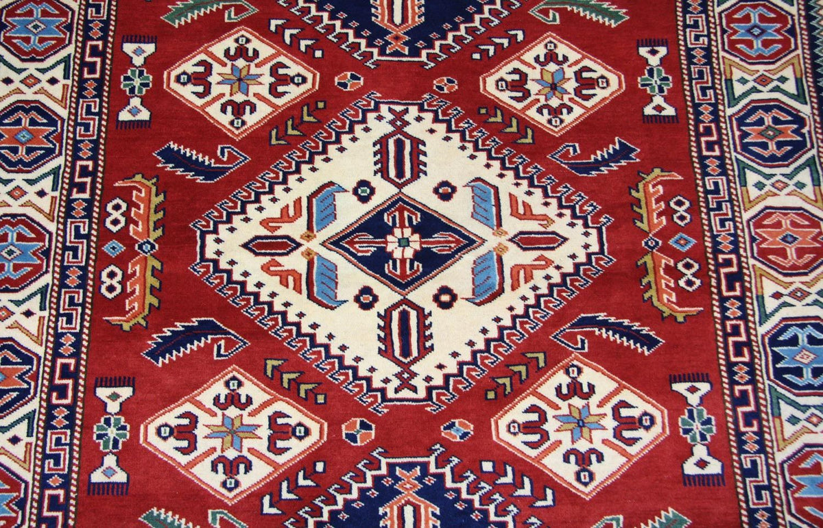 Tapis Ziegler - Kazak - 178 x 125 cm - rouge