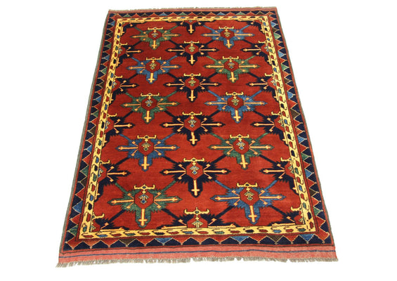 Tapis Ziegler - 146 x 105 cm - rouge