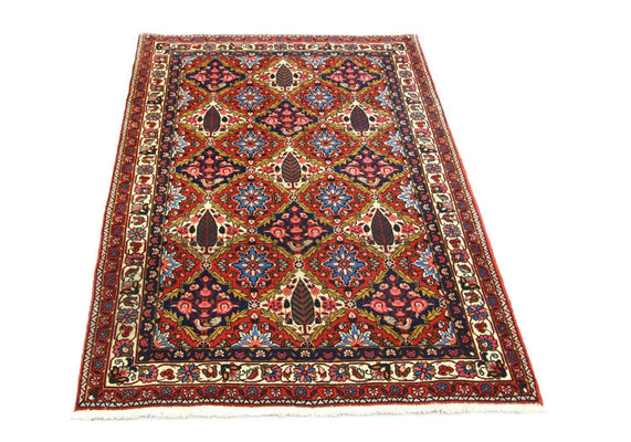 Tapis persan - Nomadic - 155 x 104 cm - bleu