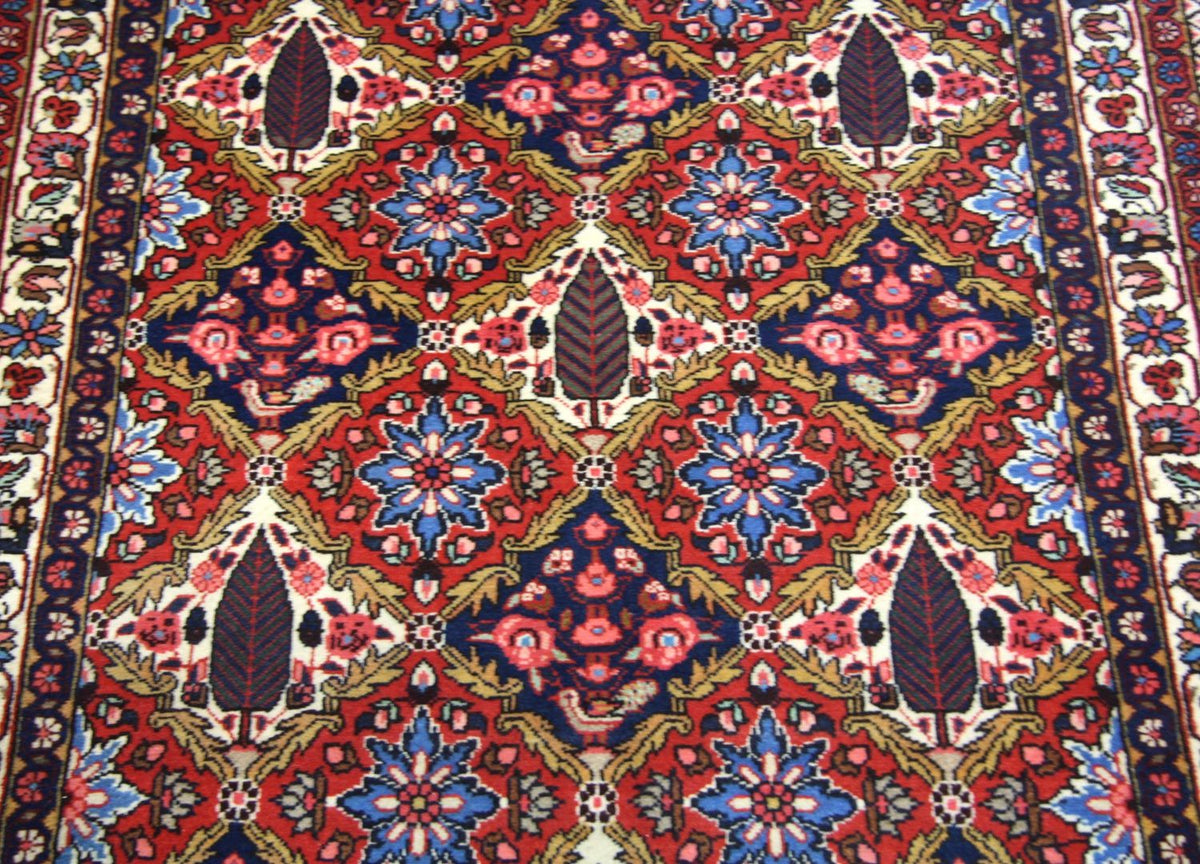 Tapis persan - Nomadic - 155 x 104 cm - bleu