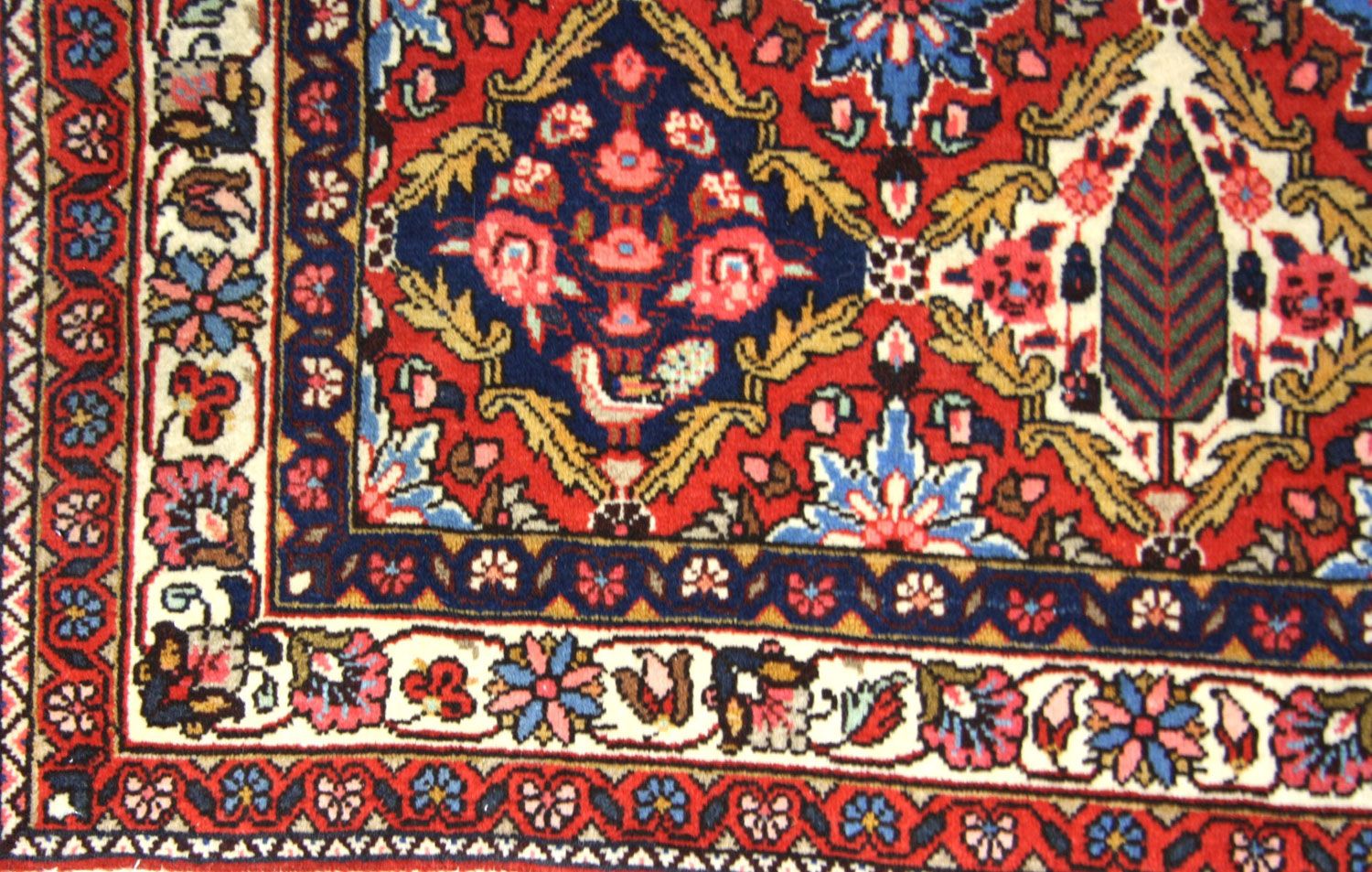 Tapis persan - Nomadic - 155 x 104 cm - bleu