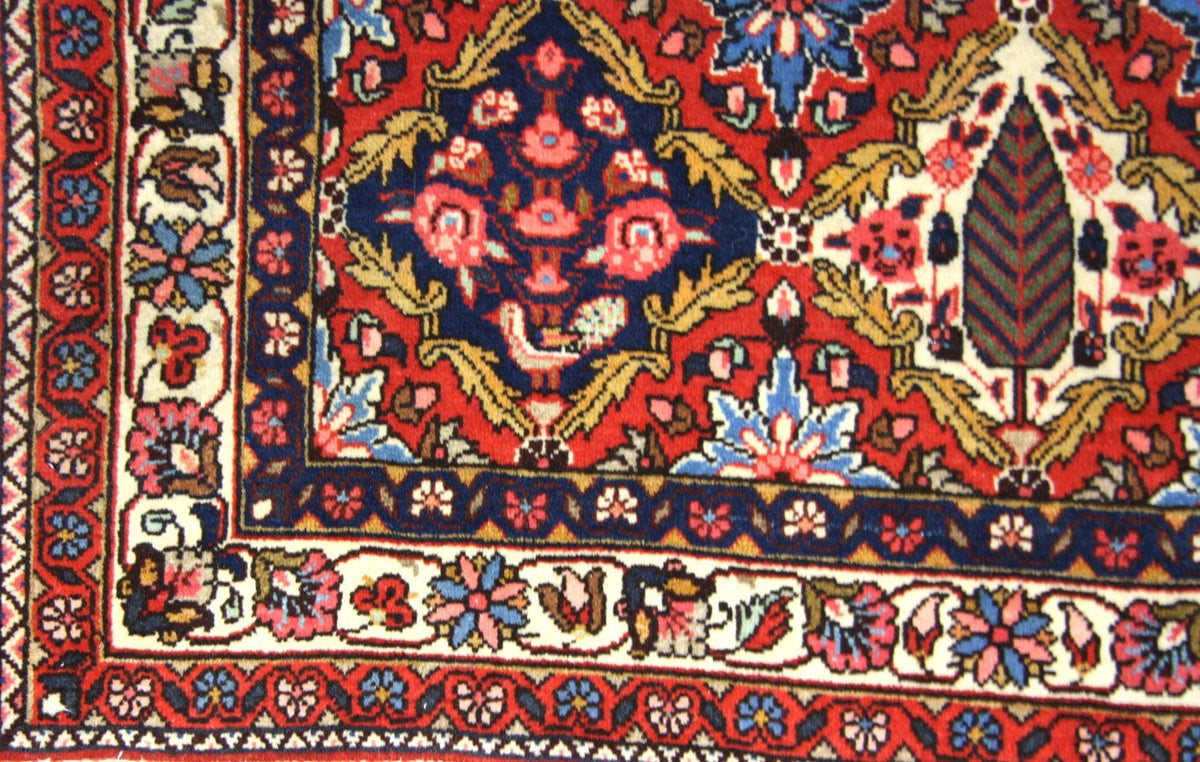 Tapis persan - Nomadic - 155 x 104 cm - bleu