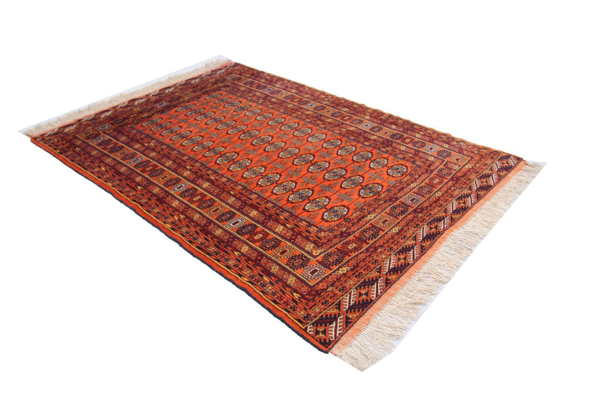 Tapis afghan - 177 x 119 cm - orange
