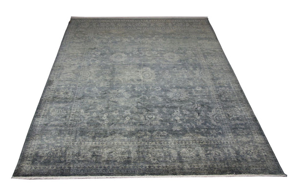 Tapis Ziegler - 350 x 263 cm - bleu