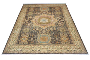 Tapis Ziegler - 354 x 271 cm - bleu