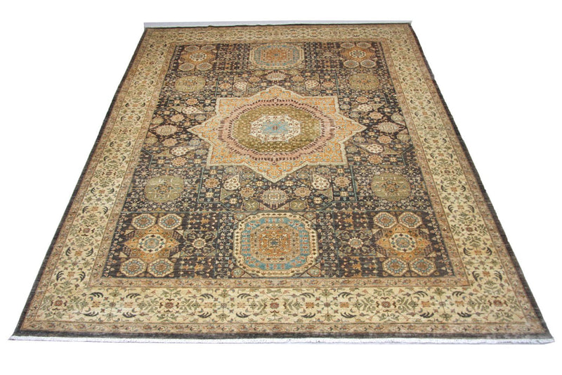Tapis Ziegler - 354 x 271 cm - bleu