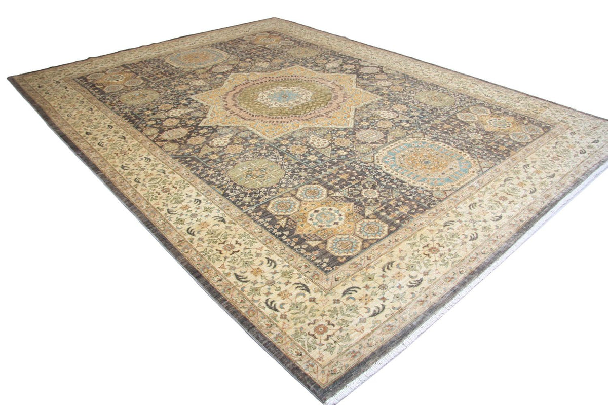 Tapis Ziegler - 354 x 271 cm - bleu