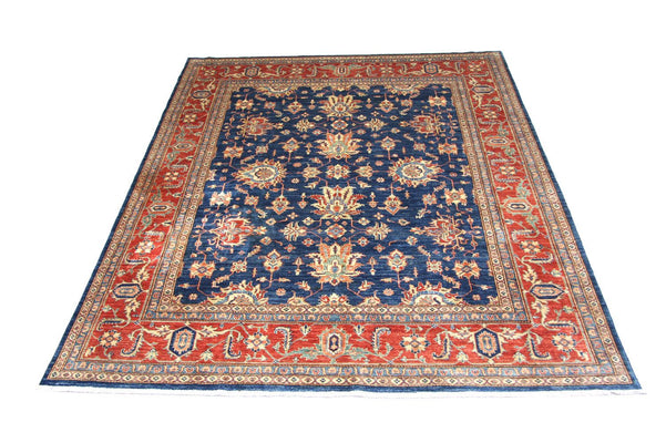 Tapis Ziegler - Kazak - 303 x 246 cm - bleu