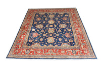 Tapis Ziegler - Kazak - 303 x 246 cm - bleu
