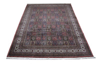 Tapis persan - Nomadic - 351 x 256 cm - bleu