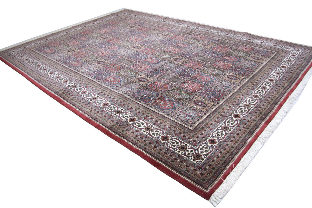 Tapis persan - Nomadic - 351 x 256 cm - bleu
