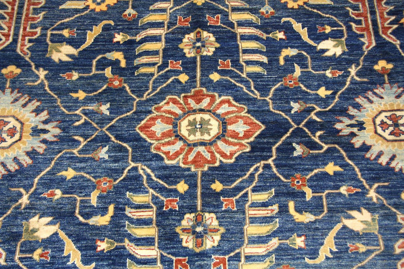 Tapis Ziegler - 362 x 277 cm - bleu