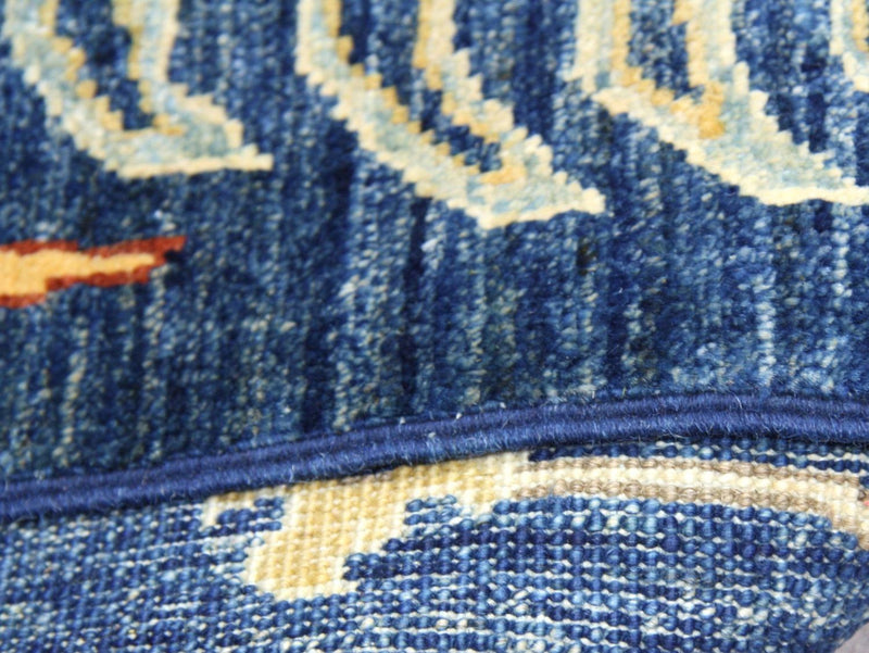 Tapis Ziegler - 362 x 277 cm - bleu