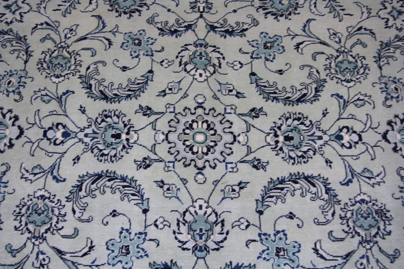 Tapis persan - Keshan - 362 x 251 cm - bleu