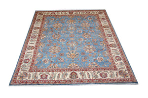 Tapis Ziegler - 304 x 249 cm - bleu