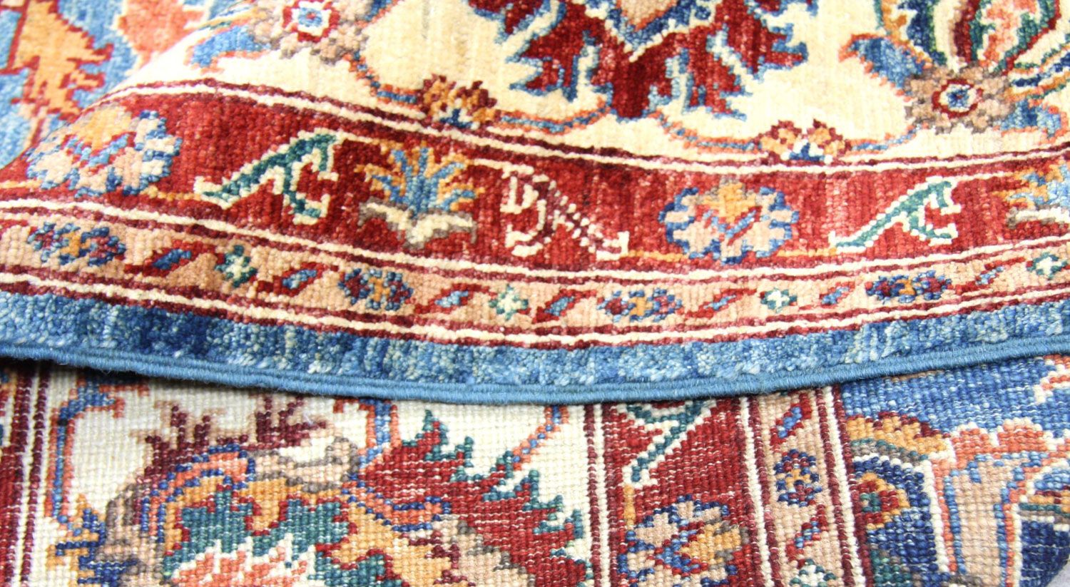 Tapis Ziegler - 304 x 249 cm - bleu