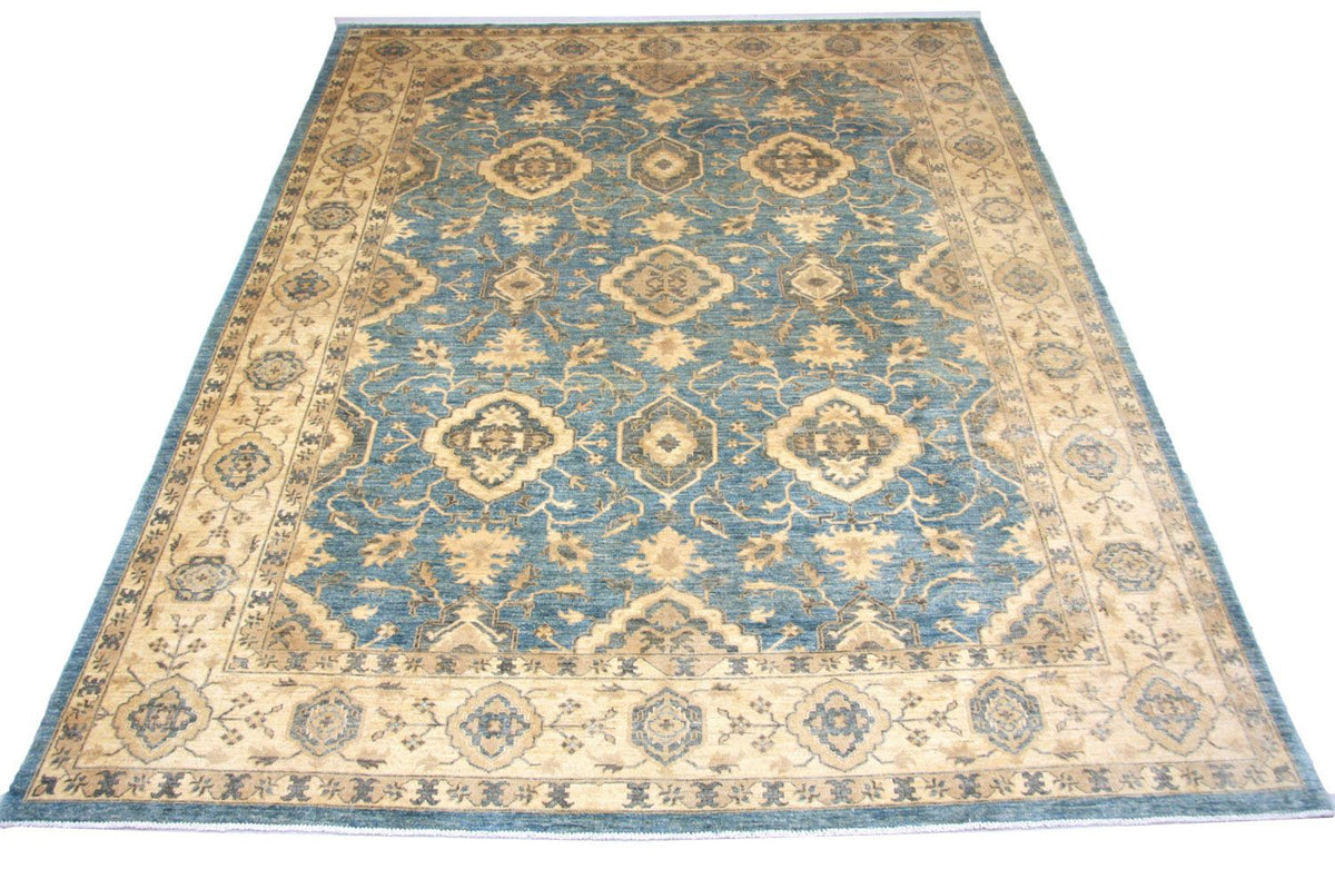 Tapis Ziegler - 375 x 269 cm - bleu