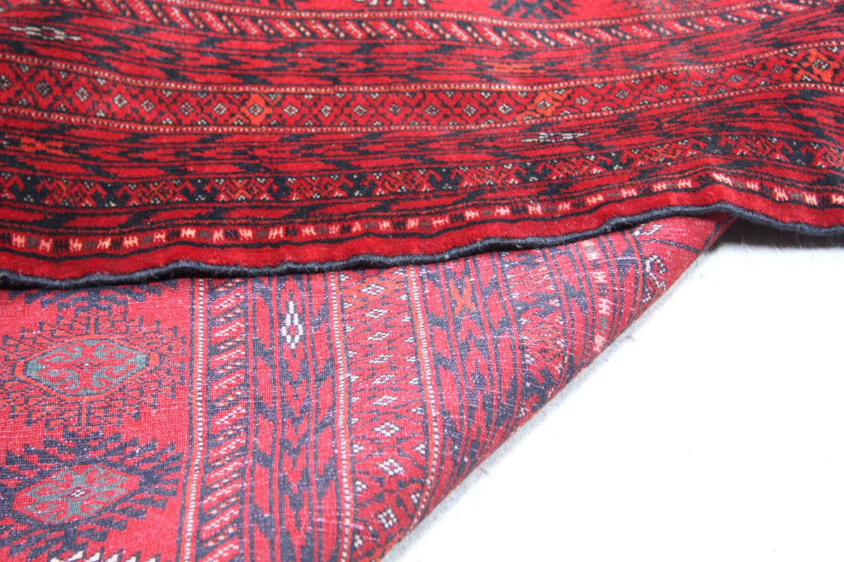 Tapis afghan - Boukhara - 338 x 258 cm - rouge