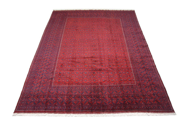 Tapis afghan - Boukhara - 334 x 247 cm - rouge