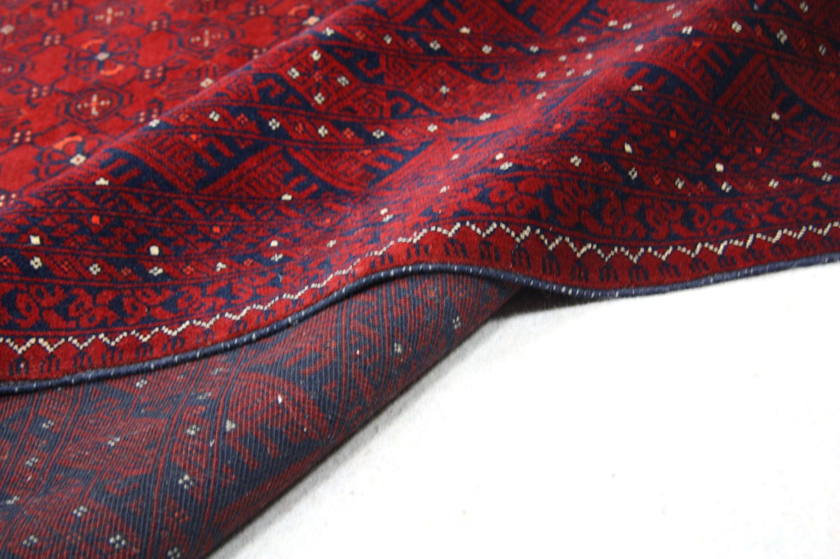 Tapis afghan - Boukhara - 334 x 247 cm - rouge