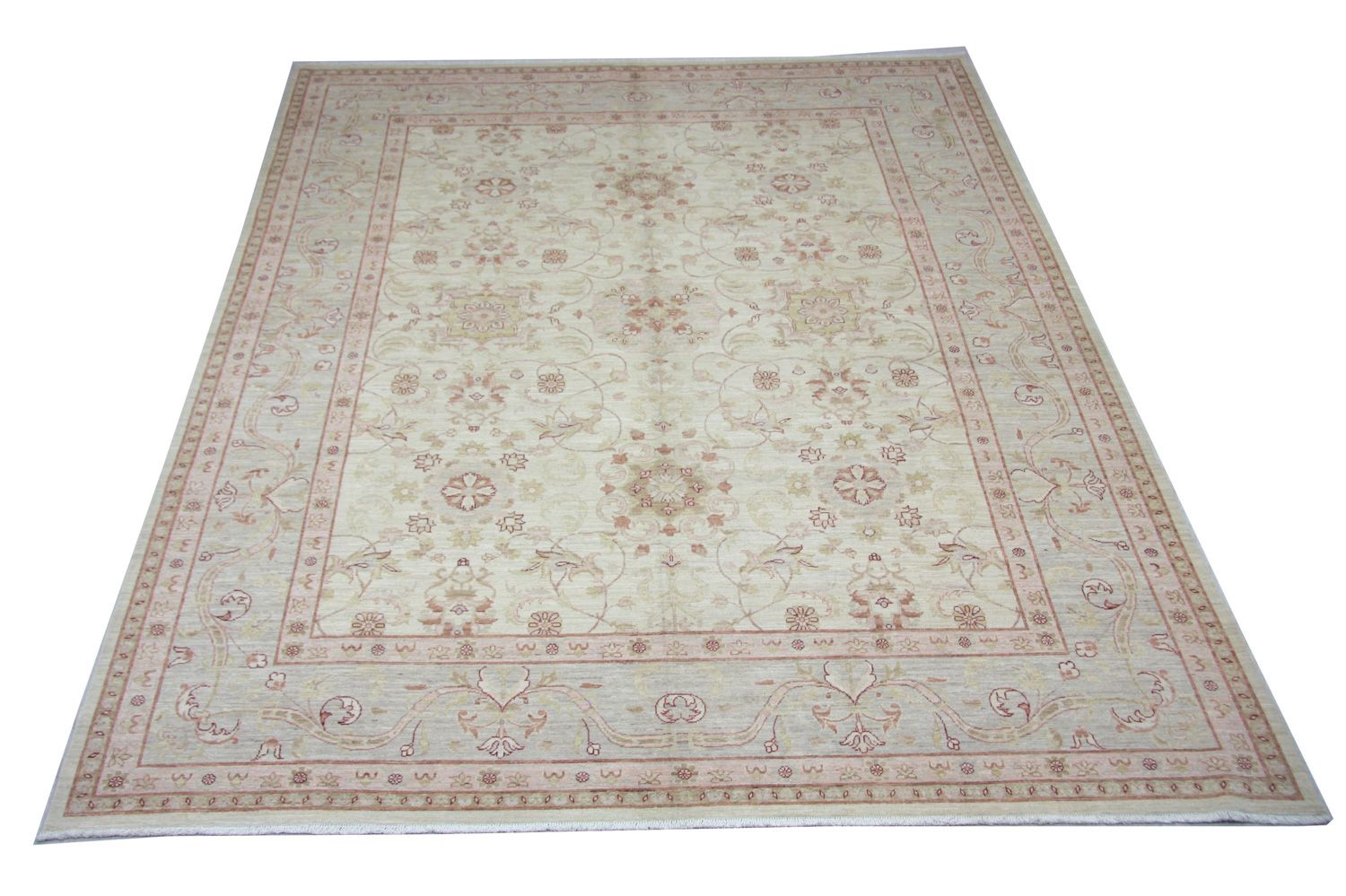 Tapis Ziegler - 308 x 247 cm - bleu