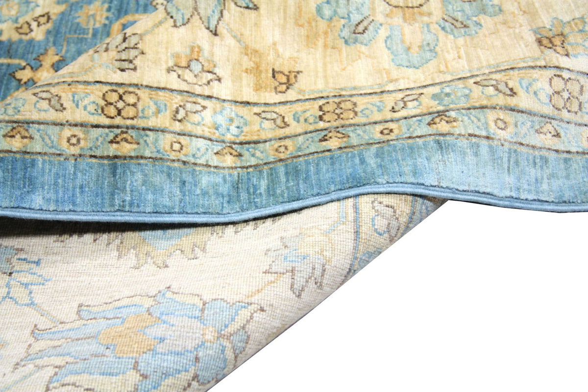 Tapis Ziegler - 366 x 266 cm - bleu