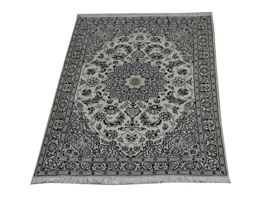 Tapis persan - Nain - Royal - 172 x 120 cm - bleu