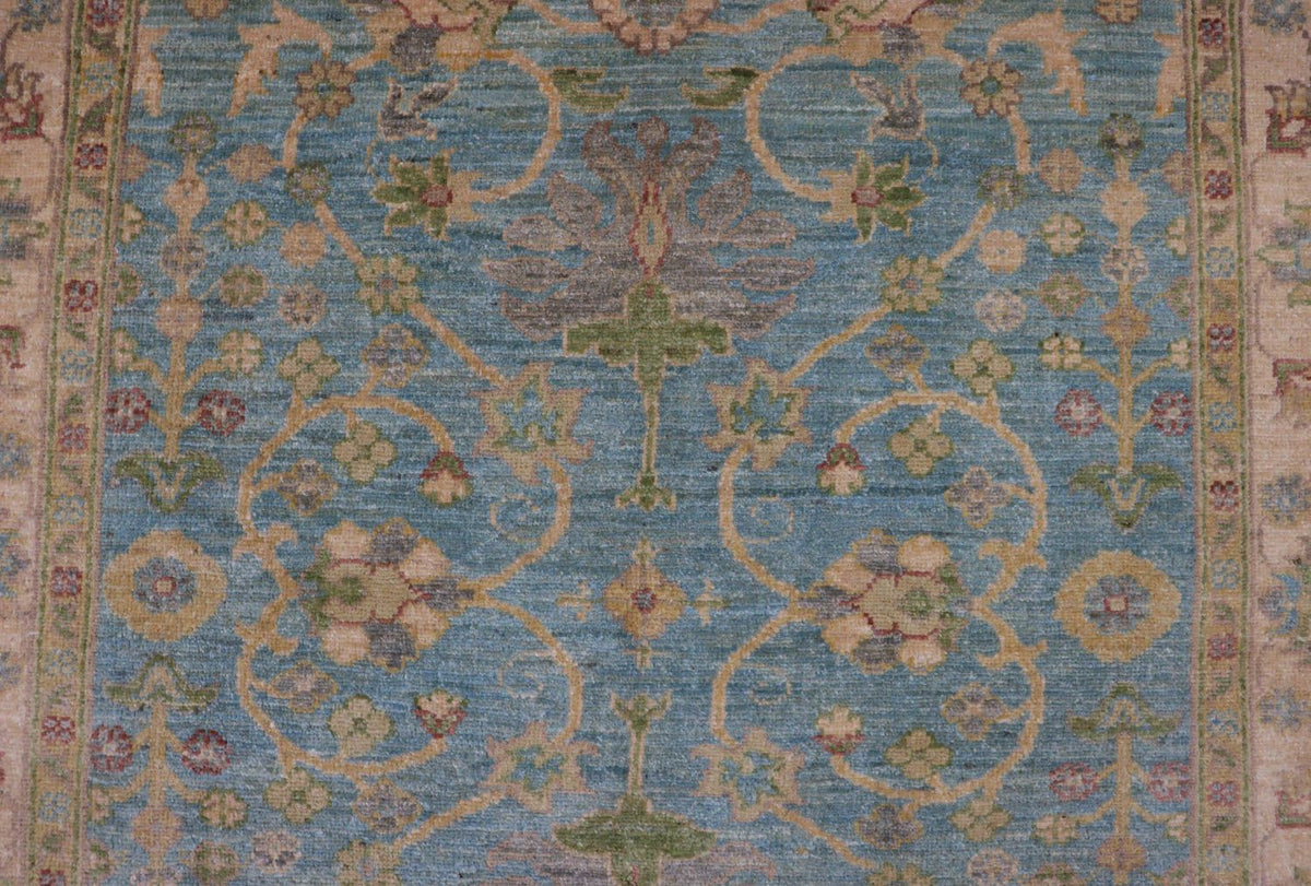 Tapis Ziegler - 178 x 123 cm - bleu