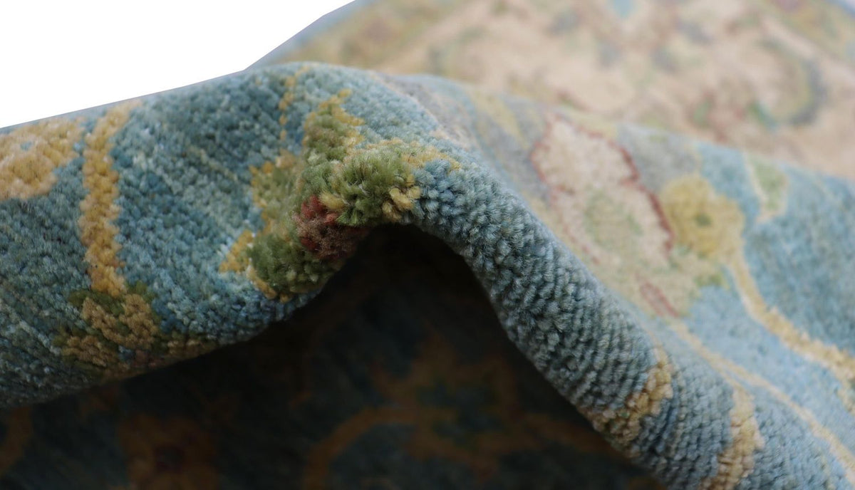 Tapis Ziegler - 178 x 123 cm - bleu