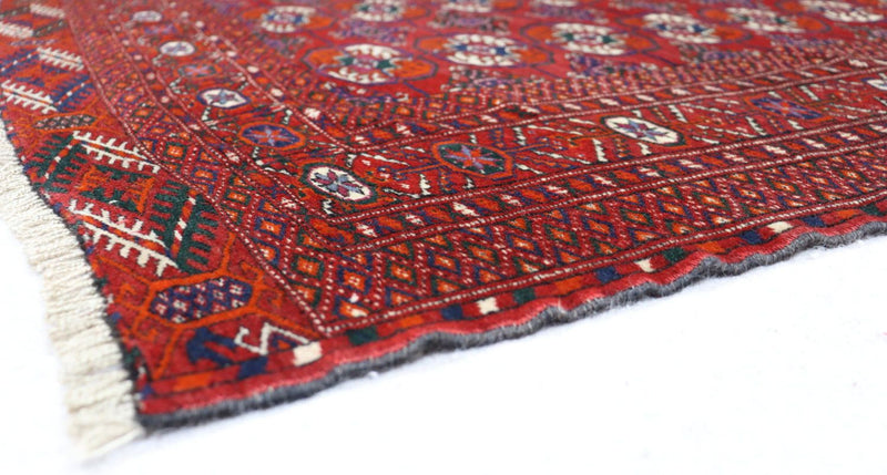 Tapis afghan - Boukhara - 180 x 123 cm - rouge