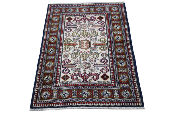Tapis Ziegler - Shirvan - 127 x 85 cm - bleu