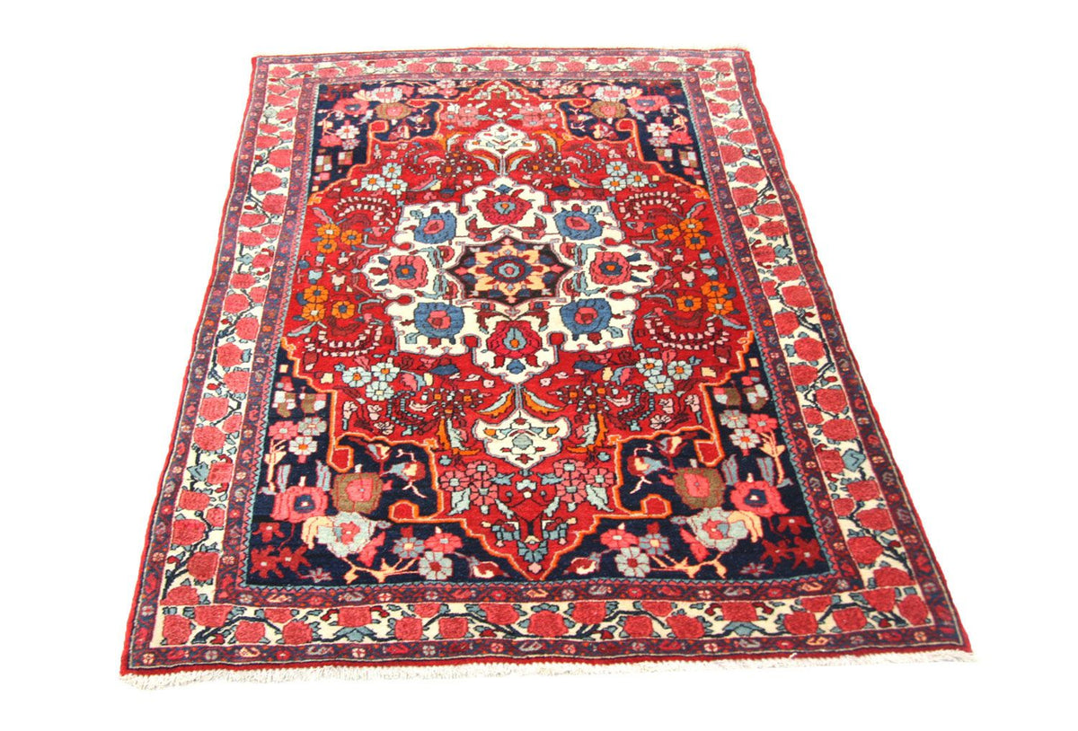 Tapis persan - Bidjar - 160 x 110 cm - rouge