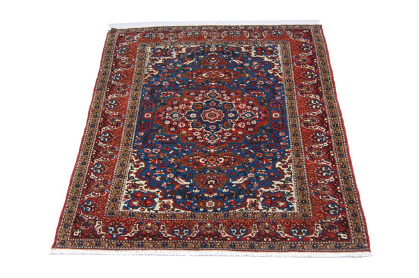 Tapis persan - Nomadic - 203 x 143 cm - bleu