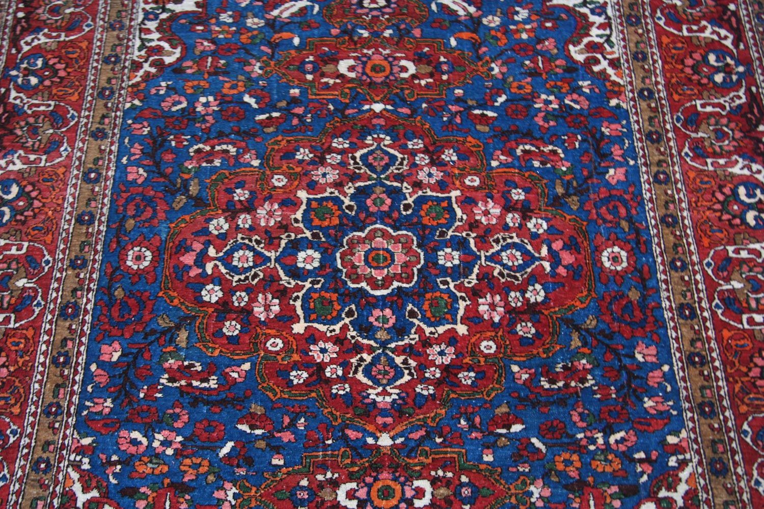 Tapis persan - Nomadic - 203 x 143 cm - bleu