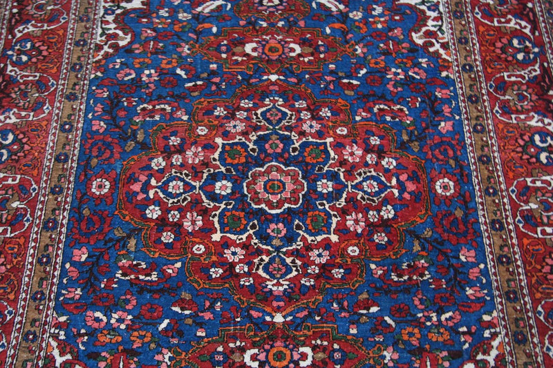 Tapis persan - Nomadic - 203 x 143 cm - bleu