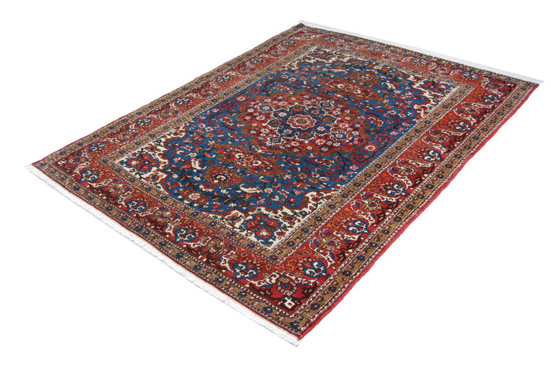 Tapis persan - Nomadic - 203 x 143 cm - bleu