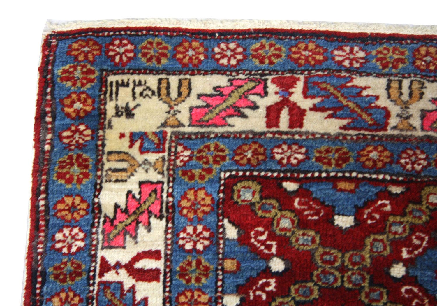 Tapis afghan - Boukhara - 202 x 123 cm - bleu