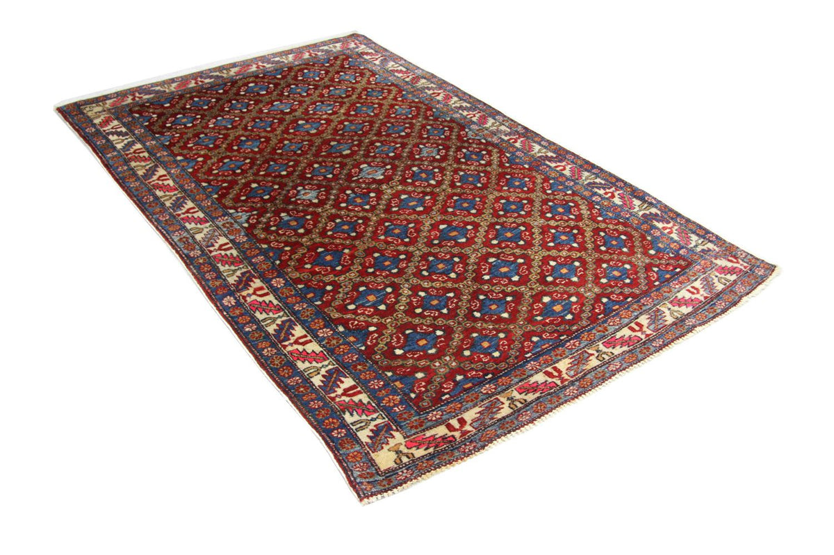Tapis afghan - Boukhara - 202 x 123 cm - bleu