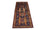 Tapis de couloir Tapis persan - Nomadic - 182 x 124 cm - bleu