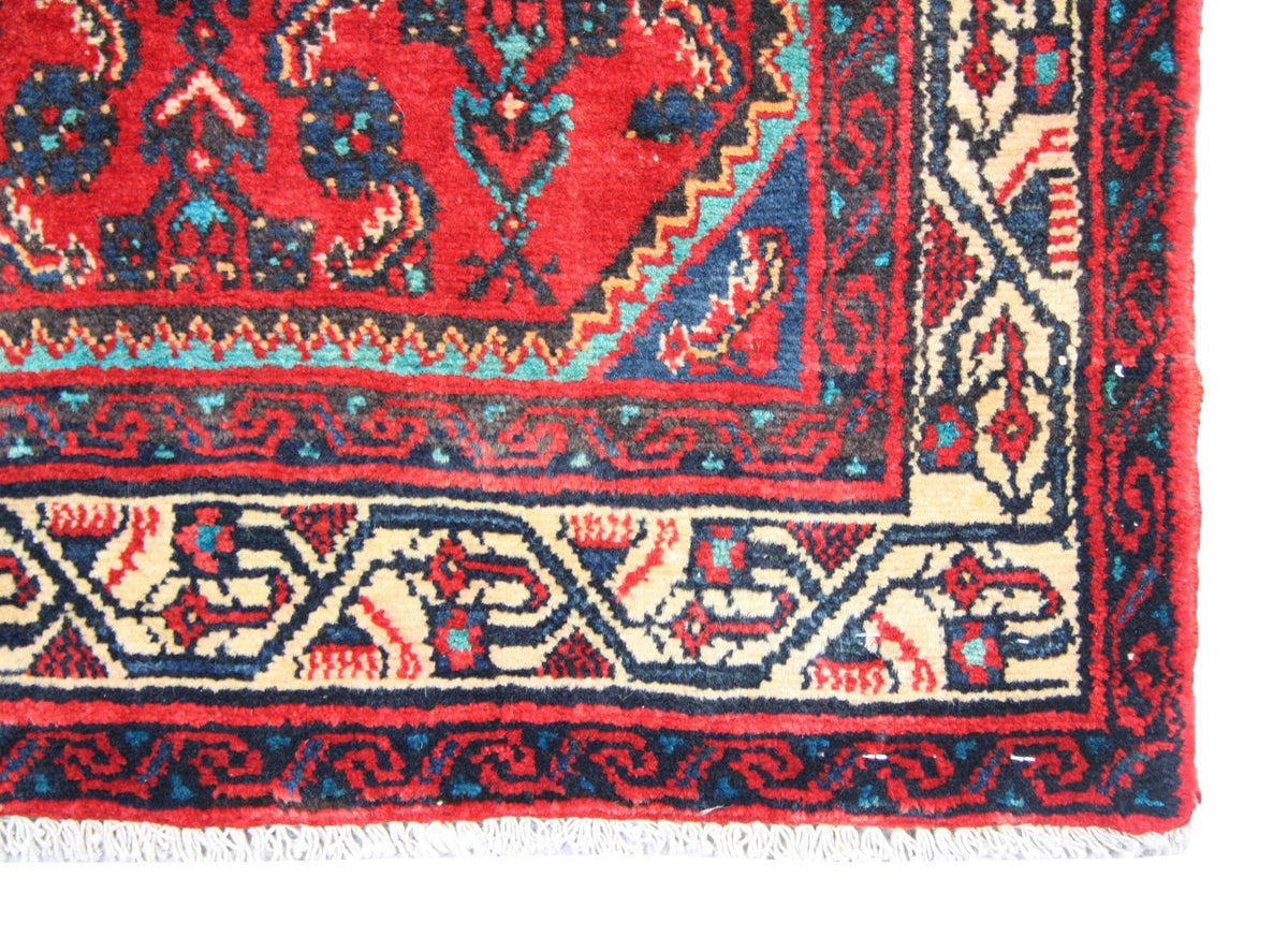 Tapis de couloir Tapis persan - Nomadic - 500 x 86 cm - rouge