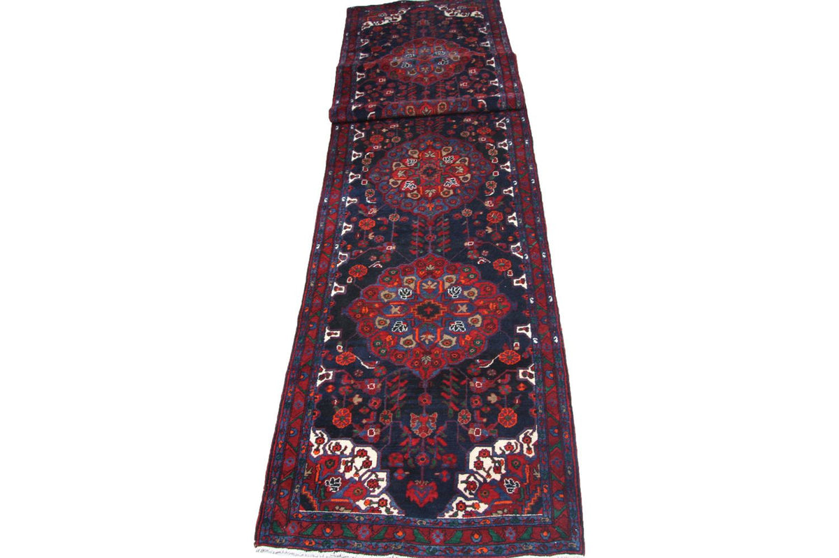 Tapis de couloir Tapis persan - Nomadic - 525 x 118 cm - bleu