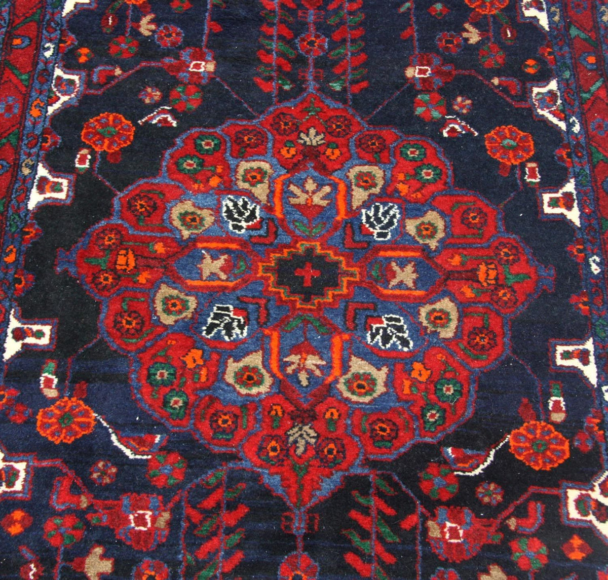 Tapis de couloir Tapis persan - Nomadic - 525 x 118 cm - bleu