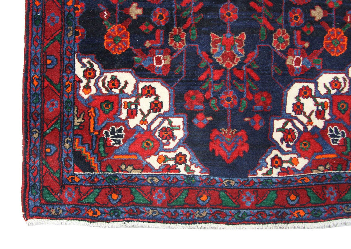 Tapis de couloir Tapis persan - Nomadic - 525 x 118 cm - bleu