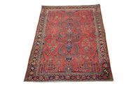 Tapis persan - Classique - 207 x 137 cm - rouge