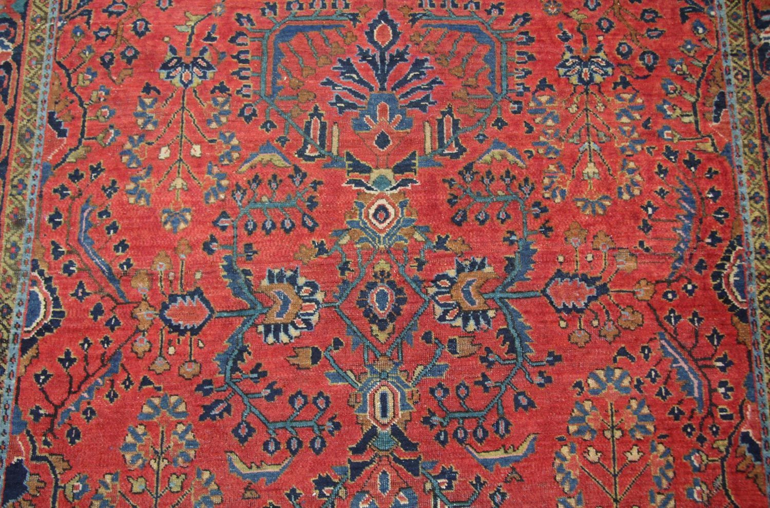 Tapis persan - Classique - 207 x 137 cm - rouge