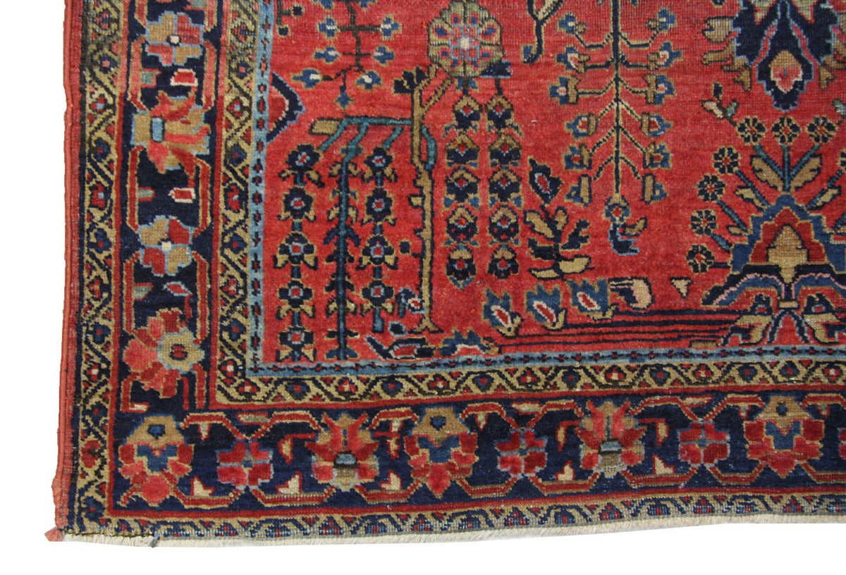 Tapis persan - Classique - 207 x 137 cm - rouge